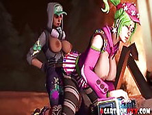 Fortnite Futanari Having Sex With Sexy Hero