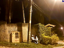 Wife cheating on me on the street,  made me a cuckold now she takes it in the ass!