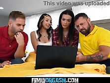 Old Lads Set Terms to Trade their Bi-sexual Stepdaughters