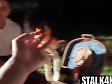 Chloe Hearts Outdoor Pic-Nick Turned Into A Hardcore Sex Adventure