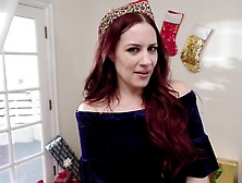 Redhead cougar sata jones gets fucked in pov with long hair