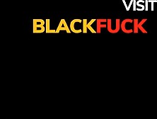 Stepfather teaches amateur black teen how to suck a large hard schlong and drink cum