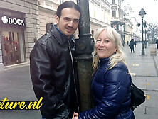 Señora Madura Rubia Penetrada Analmente Por Su Novio