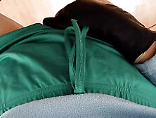 Hot Lesbian Teacher Fingering Student in Tight Jeans - Real Orgasm & Moaning