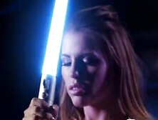 Adriana Chechik,  Georgie Lyall In Star Wars The Last Temptation 1