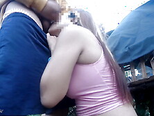 Desi Risky Public Blowjob Near the Road