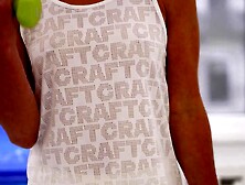 SUPPLE TEEN GYMNAST STRETCHES ANAL aperture on thick meat stick