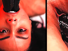 Ebony Girl Canela Skin All The Way Through - Hardcore Anal Monster Cock DP & Pussy Creampie