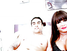 Cassidy Exe Busty Mature Brunette Engages in Threesome with Young Studs