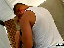 Busty German mature Bea Dumas fucks big cock of Andreas Linne