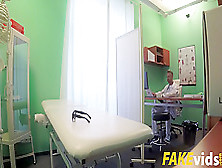 Anissa Kate In Big Tits Patient Swallows Docs Cum