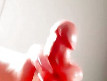 Huge cumshot handjob.