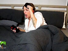 Karen gets fastened up,  gags on dong and double stuffed for being nosey