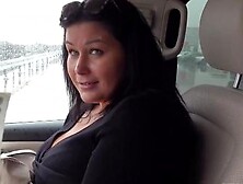 Bbw Fucks In Car Park