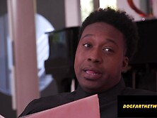 Naughty Stepdaughter Gives Footjob To BBC Stepdaddy - Dogfart