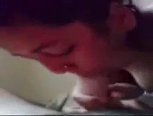 Arab Teen Blowjob Untill He Cum