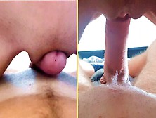 Step Sis Rubs Her Shaved Pussy On My Dick Then Fucks Me Deep - Sexheroine