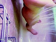 Teen With Big Tits In Shower