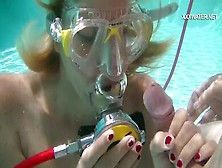 Watch Blonde Teen Sucking Big Cock Underwater