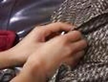 Redhead whore sticks boner in throat & pussy