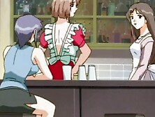 Sexy young sluts share deep sucking fat cock