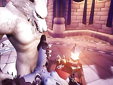 Game World of Warcraft Porn 3d Animation Genn's Vision of Nzoth Sylvanas