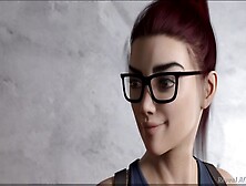 Engaging LoveSkySan69 at hentai movie