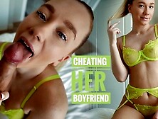 Pawg Cheats On Her Boyfriend With Her College Roommate - Lil Elle