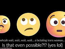 Cute shemale DaniTheCutie lactates from her tiny melons just for u