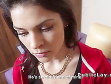 Hungarian beauty from public bangs