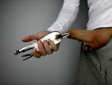 Destroying My Foreskin and Making My Cock Cum