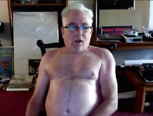 Dad Caresses On Cam