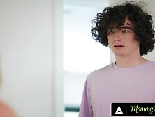 MOM'S MALE - Masturbating mother I'd like to fuck Rachael Cavalli Catches Voyeur In Closet,  Rides His Pervert Large Wang