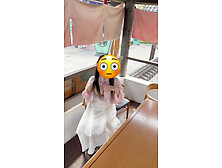 Hanfu little bitch exposed outdoors