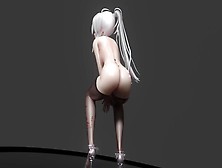 【Hentai Mmd】Hentai Secretary Skank Seriously Temptation Strip Dance