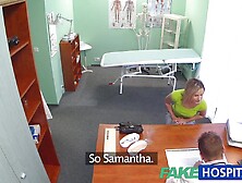 Fakehospital Breathtaking Golden-Haired Craves Doctors Dong In Her