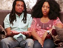 Dive into the wild excitement of a swinging triple adventure