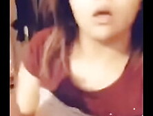 Smoking With My Tits Out