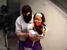 AES Cheerleader Tied and