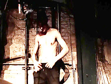 Naked Stud On Stage