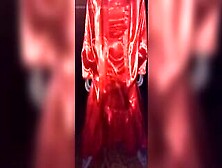 Crossdress Satin Red Dance