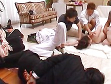 Yui Tatsumi Asian Chick Has Hardcore Japanese Group Sex