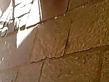 great foot n shoeplay at a cafe,  geile MollyFuesschen