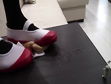 Japanese School Shoes Crush Claymen ( add me and watch more)