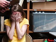 Nervous Petite Russian Thief Got Caught And Fucked