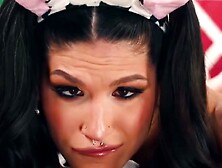 LEAKED VIDEO Farmer Tommy King Cant Get ENOUGH of Zariah Auras CREAMY COCAINE MILK and Eva Maxims LUSH PINK Silicone Tits