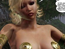 3D Comic: Mermaid Rose.  Episodes 3-4