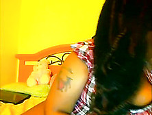 Amazing boobs webcam show of ebony bbw