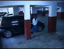 Garage spy fuck