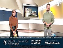 Annemarie Carpendale in Leather Petticoat and Boots